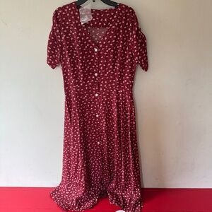 Flower Print Dress